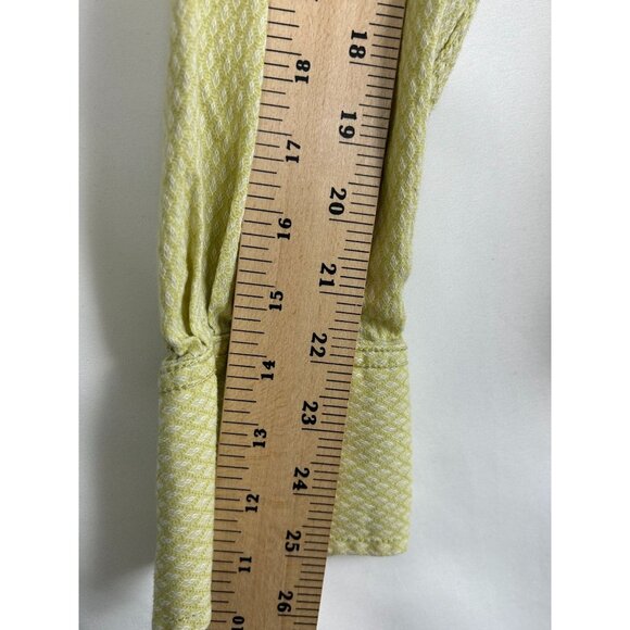 Diesel Mens Long Sleeve Shirt Size Large Green Diamond Pattern - Picture 6 of 9